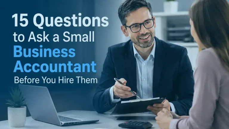 questions to ask a small business accountant